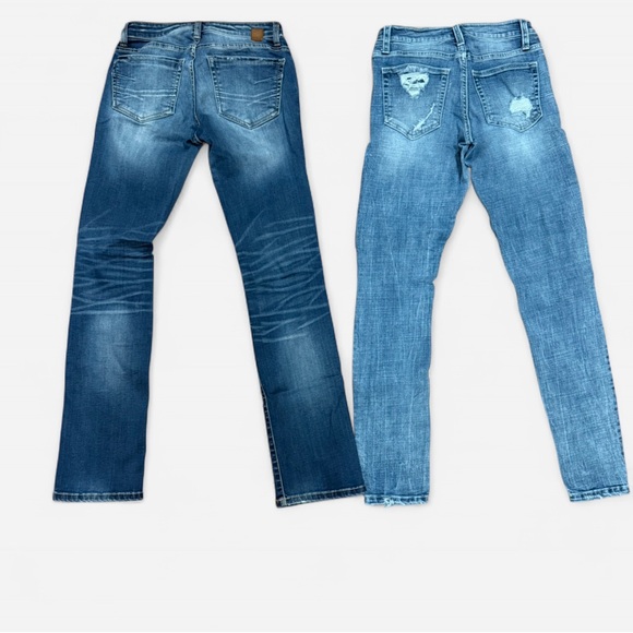 BKE Stella Straight Leg Jeans & Daytrip Lynx Skinny Jeans - Picture 7 of 8